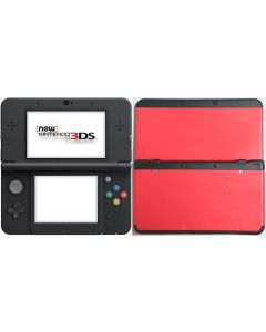 New Nintendo 3DS-Zwart Incl. Rode Cover (3DS) Nieuw