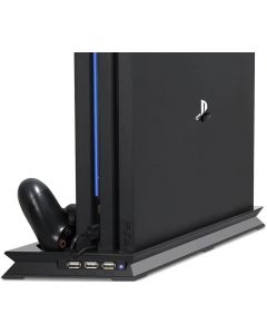 Budget Vertical Cooling Stand + Charging + USB HUB for PS4 Pro-Standaard (Playstation 4) Nieuw