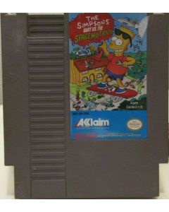 The Simpsons Bart vs. the Space Mutants-Kale Cassette Amerikaans (NES) Gebruikt