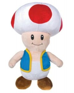 SAN-EI World of Nintendo Super Mario Pluche (2)-Toad 28CM (Diversen) Nieuw