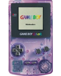Nintendo Game Boy Color-Transparant/Paars (GBC) Nieuw