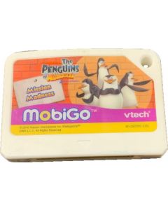 VTech MobiGo De Pinguins van Madagascar-Kale Cassette (VTech MobiGo) Gebruikt