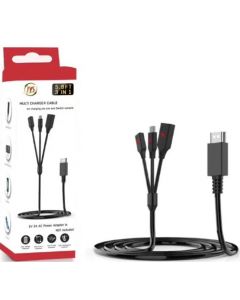 JYS 3-in-1 Multi Charging Cable for Switch-Standaard (NSW) Nieuw