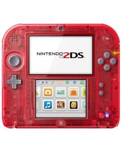 Nintendo 2DS-Transparant Red (2DS) Nieuw