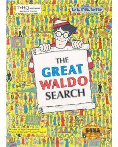 The Great Waldo Search -Excl. Handleiding Amerikaans (Sega Mega Drive) Gebruikt