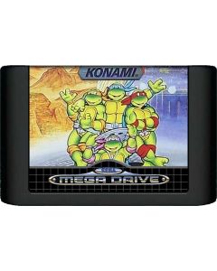 Teenage Mutant Hero Turtles The Hyperstone Heist-Kale Cassette (Sega Mega Drive) Gebruikt