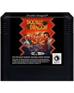 Double Dragon-Kale Cassette (Sega Mega Drive) Gebruikt