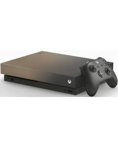 Xbox One X 1TB Special Edition-Gold Rush (Xbox One) Gebruikt