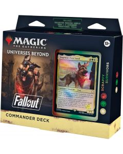 Magic the Gathering TCG Fallout Universes Beyond Commander Deck-Scrappy Survivors (Diversen) Nieuw