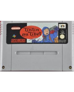 Tintin in Tibet-Kale Cassette Frans (SNES) Gebruikt