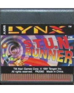 S.T.U.N. Runner-Kale Cassette (Atari Lynx) Gebruikt