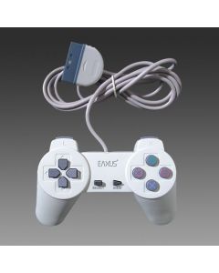 Eaxus Controller for PS One/PS1/PS2-Standaard (Playstation 1) Nieuw