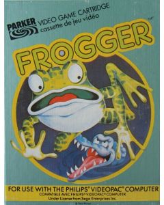Parker Videopac Frogger-Excl. Handleiding (Philips Videopac) Gebruikt