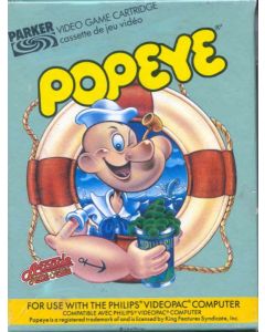 Parker Videopac Popeye-Standaard (Philips Videopac) Gebruikt
