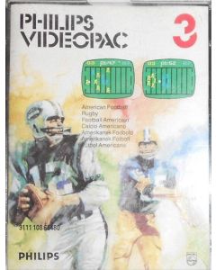 Philips Videopac 03 American Football-Standaard (Philips Videopac) Gebruikt
