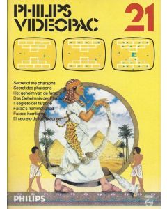 Philips Videopac 21 Secret of the Pharaohs-Standaard (Philips Videopac) Gebruikt