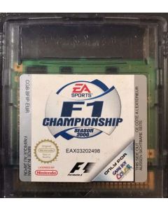 F1 Championship Season 2000-Kale Cassette (GBC) Nieuw