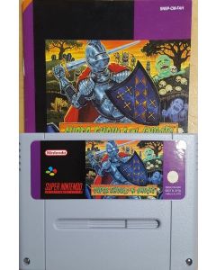 Super Ghouls 'n Ghosts-Kale Cassette Incl. Handleiding (SNES) Gebruikt