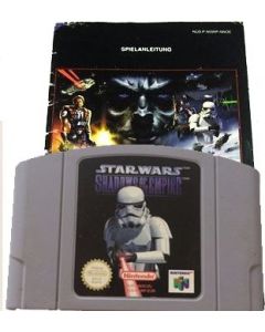 Star Wars Shadows of the Empire-Kale Cassette Incl. Handleiding (N64) Nieuw