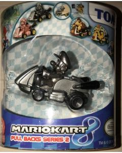 Tomy Mario Kart 8 Pull Backs Series 2 -Mario Silver (Diversen) Nieuw