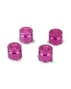 Budget Aluminium Bullet PS3  plus PS4 Buttons -Roze (Playstation 4) Nieuw