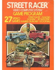 Street Racer-Kale Cassette Incl. Handleiding (Atari 2600) Gebruikt