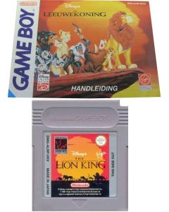 Disney's The Lion King-Kale Cassette Incl. Handleiding (Gameboy) Gebruikt