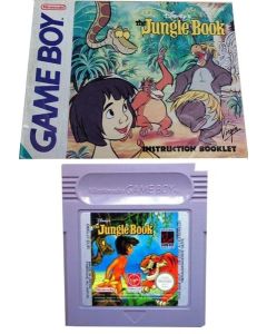 Disney's The Jungle Book-Kale Cassette Incl. Handleiding (Gameboy) Gebruikt