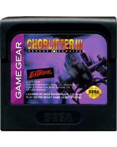 Choplifter III-Kale Cassette (Sega GameGear) Gebruikt