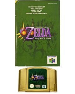 The Legend of Zelda Majora's Mask-Kale Cassette Incl. Handleiding (N64) Nieuw