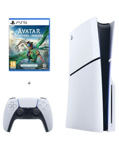 PlayStation 5 Slim Disc Console Custom Pack-Avatar Frontiers of Pandora (PlayStation 5) Nieuw