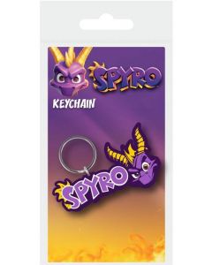 Pyramid Int. Spyro the Dragon Rubberen Sleutelhanger-Spyro Title (Diversen) Nieuw