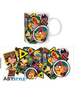 ABYstyle Crash Bandicoot Mok -Stickers 320ML (Diversen) Nieuw