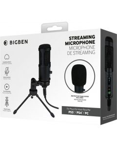 Bigben Streaming Microphone with Tripod-Standaard (Diversen) Nieuw