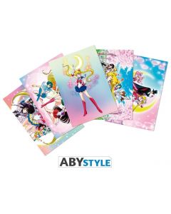 ABYstyle Sailor Moon Postcards Set -Sailor Warriors (Diversen) Nieuw