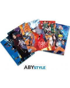 ABYstyle Naruto Shippuden Postcards Set -Ninjas (Diversen) Nieuw