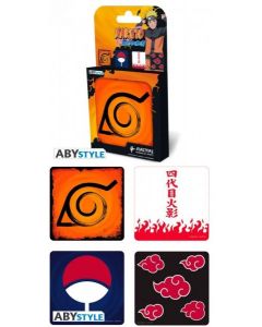 ABYstyle Naruto Shippuden Coasters Pack -Emblems (Diversen) Nieuw