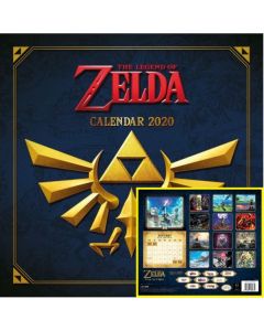Pyramid Int. The Legend of Zelda Kalender 2020-Hyrule Crest (Diversen) Nieuw