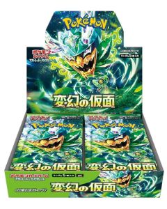 Pokémon TCG Scarlet & Violet Mask of Change-Booster Box Japans (Diversen) Nieuw