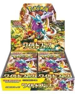 Pokémon TCG Scarlet & Violet Wild Force-Booster Box Japans (Diversen) Nieuw