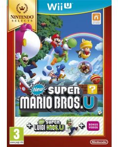 New Super Mario Bros. U + New Super Luigi U-Nintendo Selects (Wii U) Nieuw