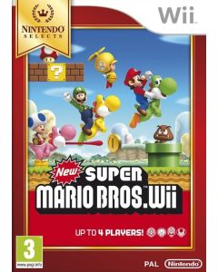 New Super Mario Bros. Wii-Nintendo Selects (Wii) Nieuw