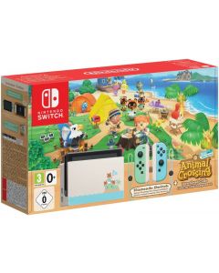 Nintendo Switch Console 2019 Bundle -Animal Crossing New Horizons (NSW) Nieuw