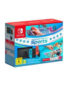 Nintendo Switch Console 2019 Upgrade-Rood / Blauw Joy-Con Incl. Nintendo Switch Sports (NSW) Nieuw