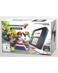 Nintendo 2DS Console Special Edition-Zwart Incl. Mario Kart 7 Boxed (2DS) Nieuw