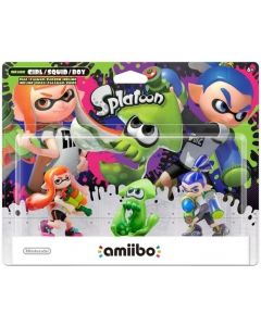 Nintendo Amiibo Splatoon Triple Pack -Girl / Squid / Boy (Diversen) Nieuw