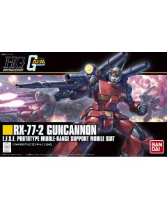 Bandai Hobby Mobile Suit Gundam-RX-77-2 Guncannon (Revive) 1/144 HGUC (Diversen) Nieuw