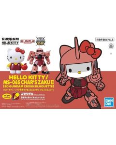 Bandai Hobby Gundam SD Gundam Cross Silhouette-Hello Kitty / Char's Zaku II (Diversen) Nieuw