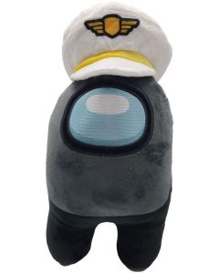 Play by Play Among Us Pluche -Black Captain 30CM (Diversen) Nieuw