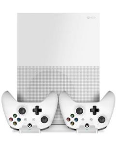 Piranha Xbox One S Vertical Charging Stand-Incl. 2x 800mAh RC (Xbox One) Nieuw